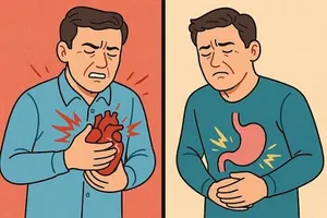  تفاوت‌های حمله قلبی و رفلاکس معده