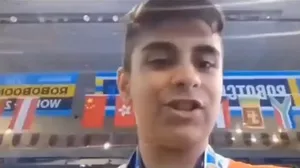 رجزخوانی بامزه نوجوان ایرانی پس از شکست رقیب آمریکایی
