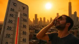 هشدار نارنجی هواشناسی بوشهر؛ دمای هوا به ۵۰ درجه می‌رسد